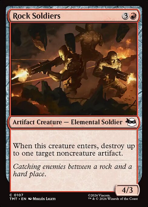 Rock Soldiers [ #0107 ] (TMT-C)