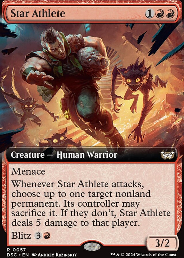 Star Athlete [#0057 Extended Art] (DSC-R)