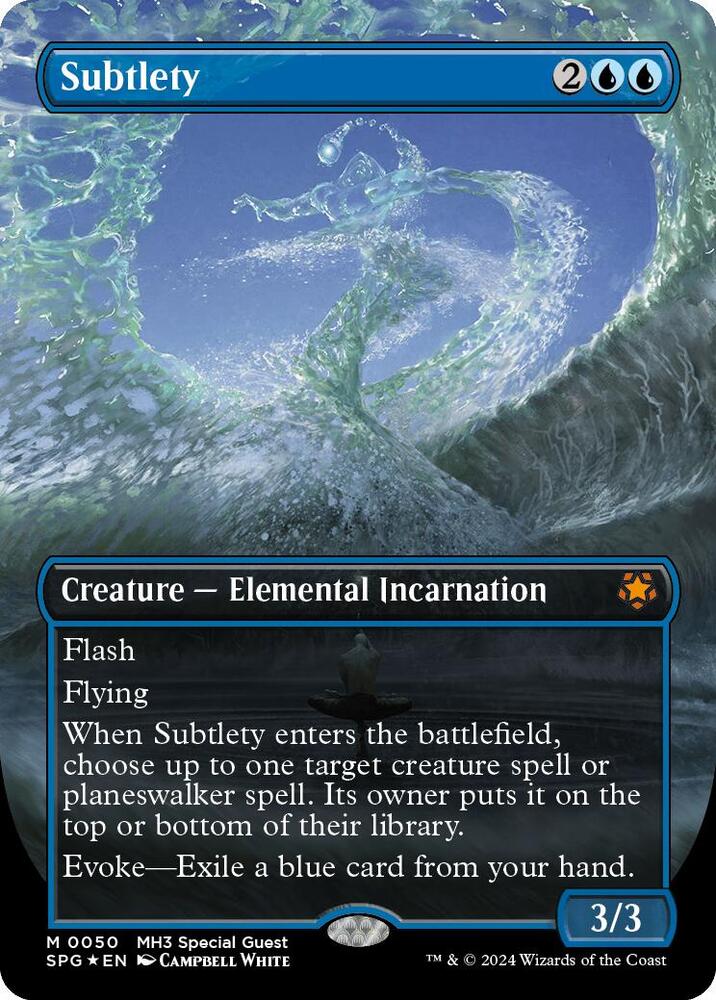 Subtlety [#0050 Textured Foil] (SPG-MH3-M)
