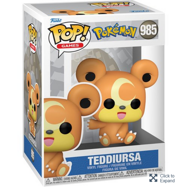 POP Figure: Pokemon #0985 - Teddiursa