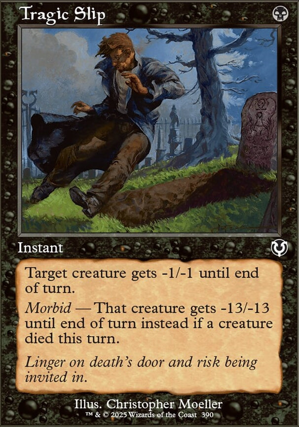 Tragic Slip [ #0390 Retro Frame ] (INR-C-FOIL)