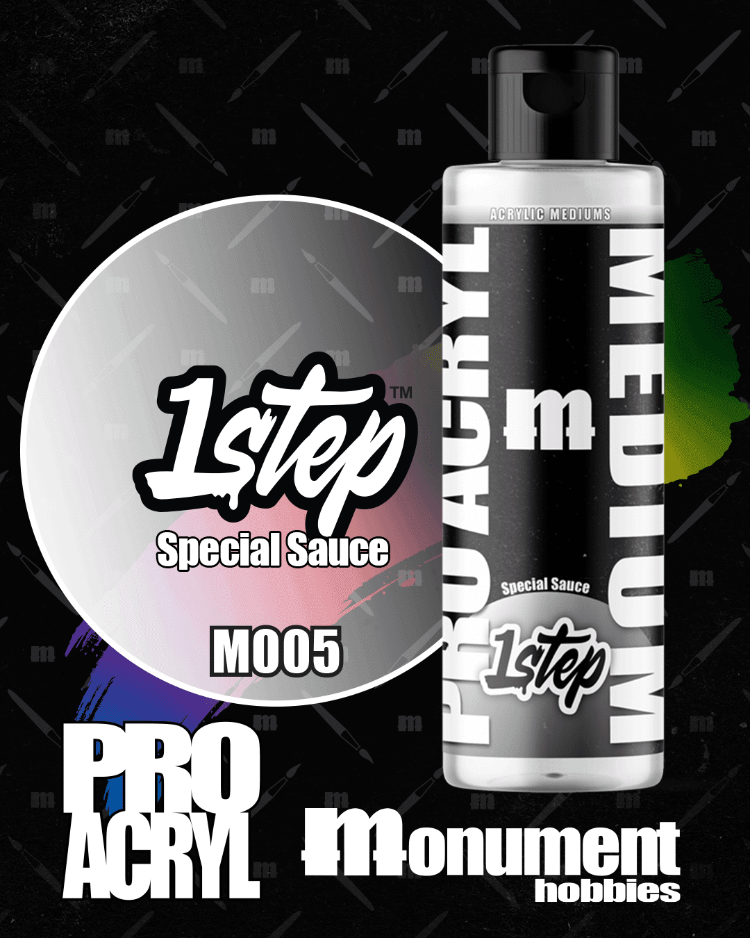 Monument Hobbies: PRO Acryl MEDIUM - 1-Step Special Sauce (120mL)