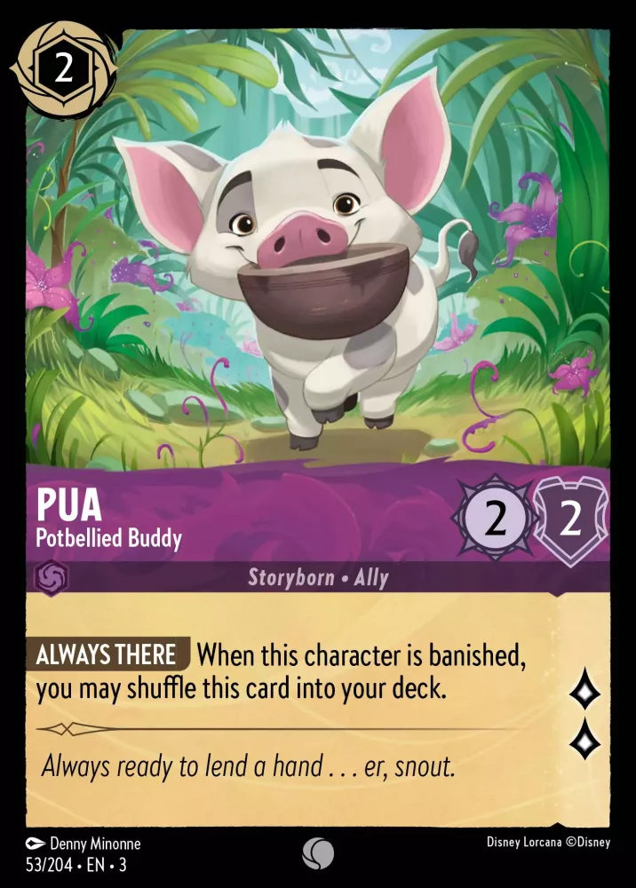 Pua - Potbellied Buddy (Into the Inklands 053/204) Common - Near Mint