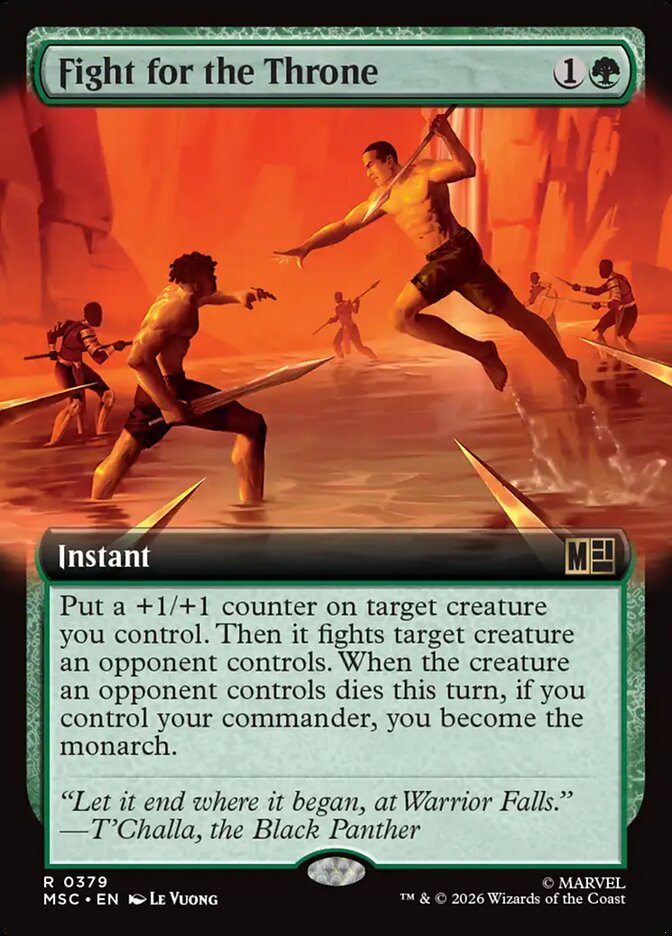 Fight for the Throne [ #0379 Extended Art ] (MSC-R)