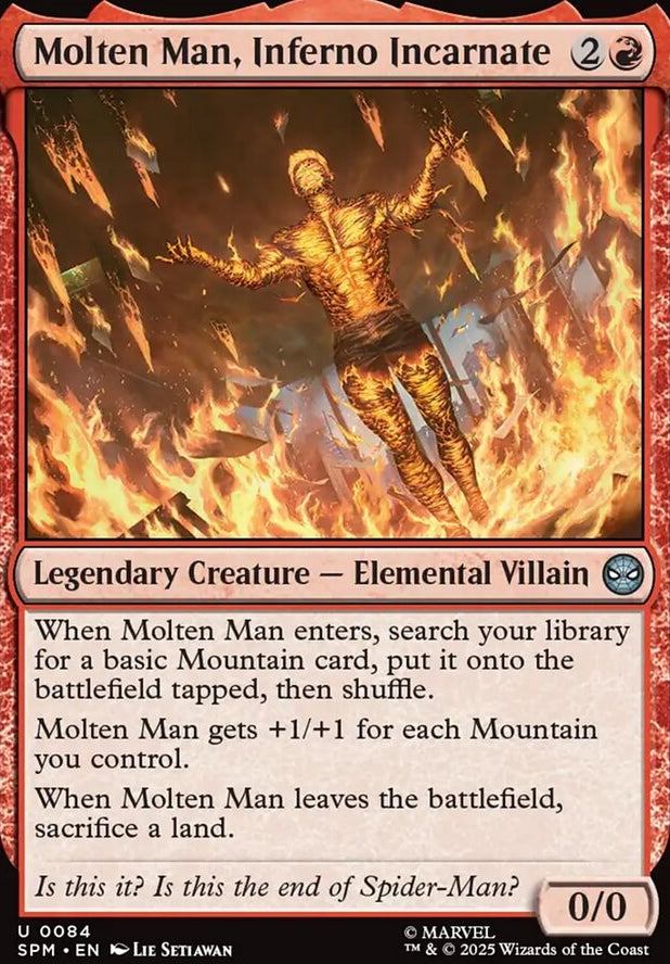Molten Man, Inferno Incarnate [ #0084 ] (SPM-U)
