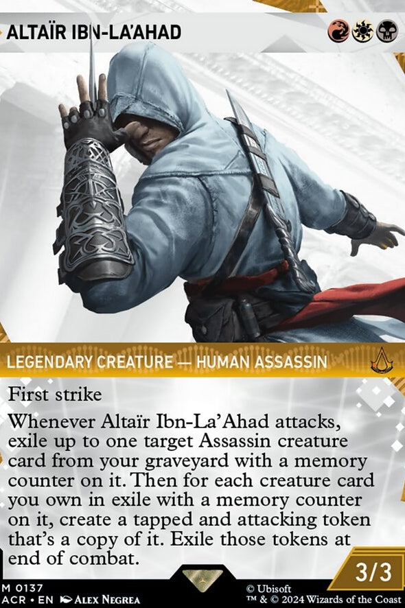 Altair Ibn-La'Ahad [#0137 Showcase] (ACR-M-FOIL)