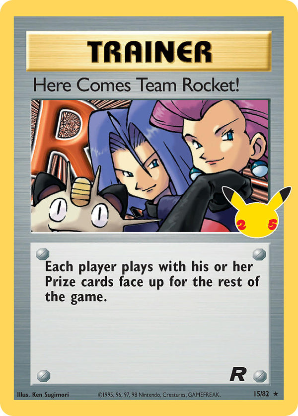 Here Comes Team Rocket! - 15/82 (CLB:CC) Classic Collection - Near Mint Holofoil