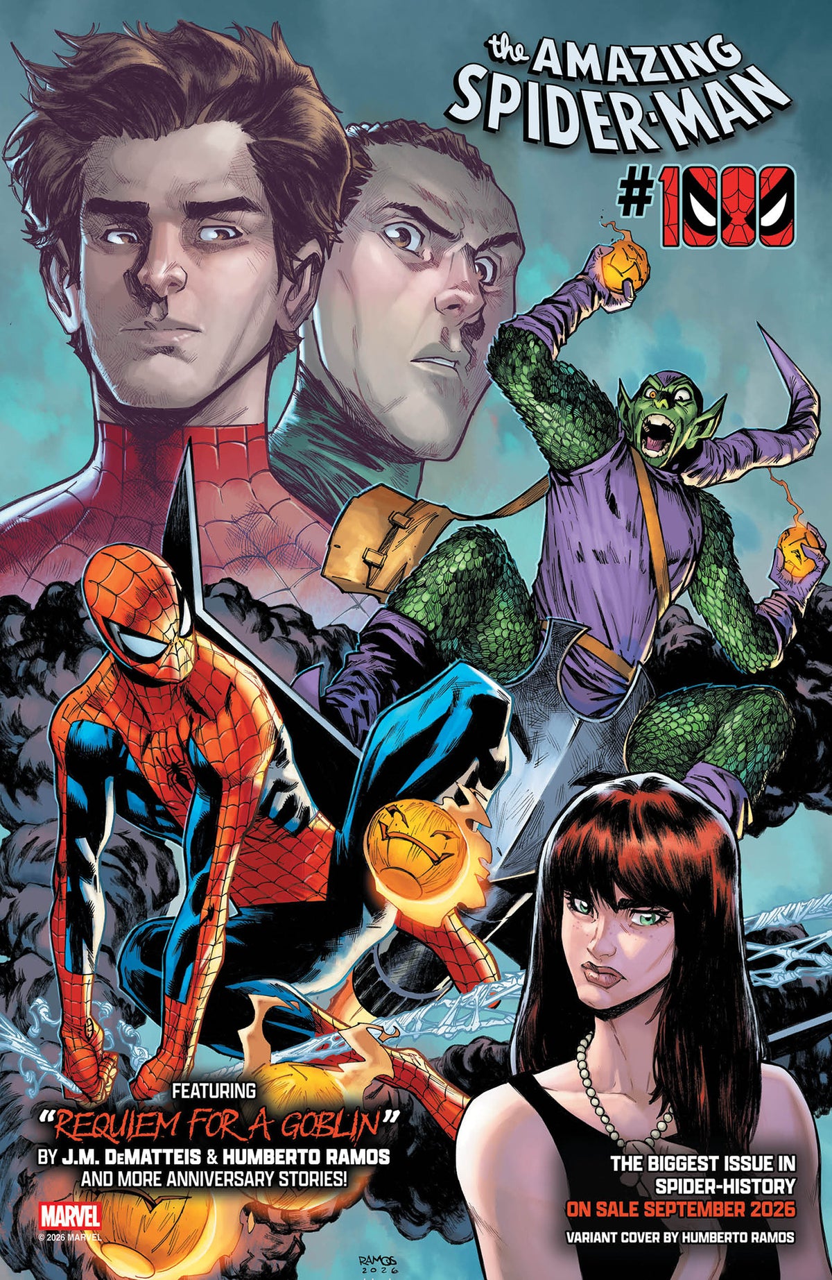 AMAZING SPIDER-MAN #1000 HUMBERTO RAMOS VARIANT