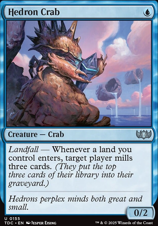 Hedron Crab [ #0155 ] (TDC-U)