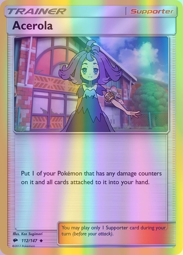 Acerola - 112/147 (SM:BUS) Uncommon - Near Mint Reverse Holofoil