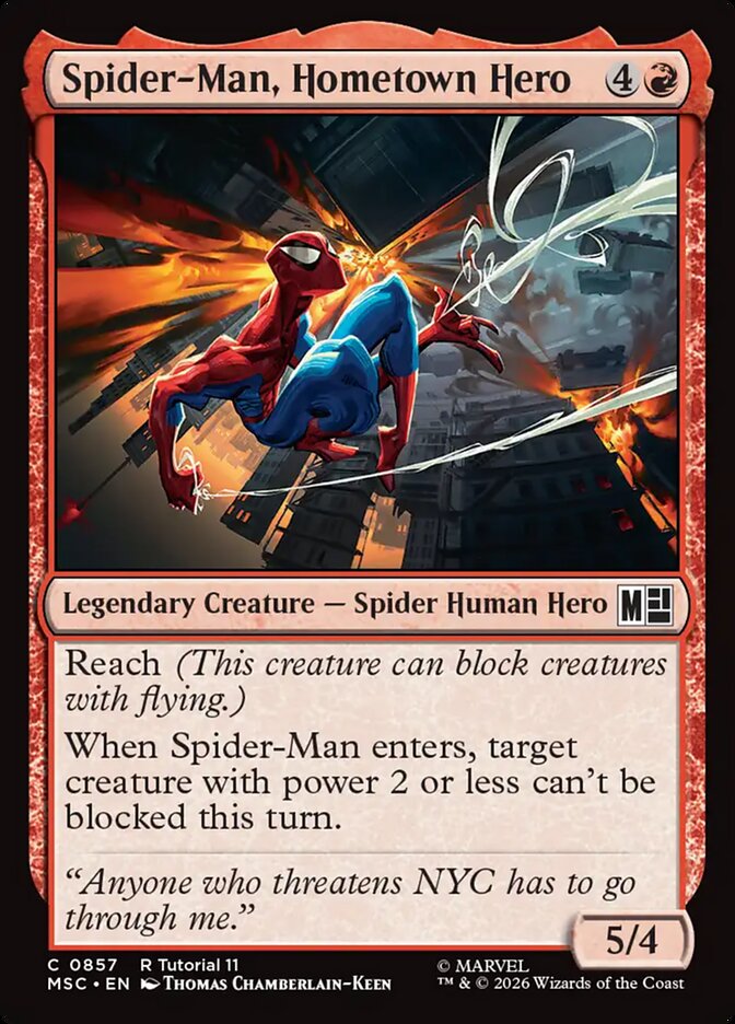 Spider-Man, Hometown Hero [ #0857 ] (MSC-C)
