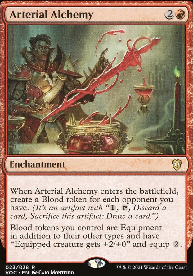 Arterial Alchemy [ #0061 Extended Art ] (VOC-R)