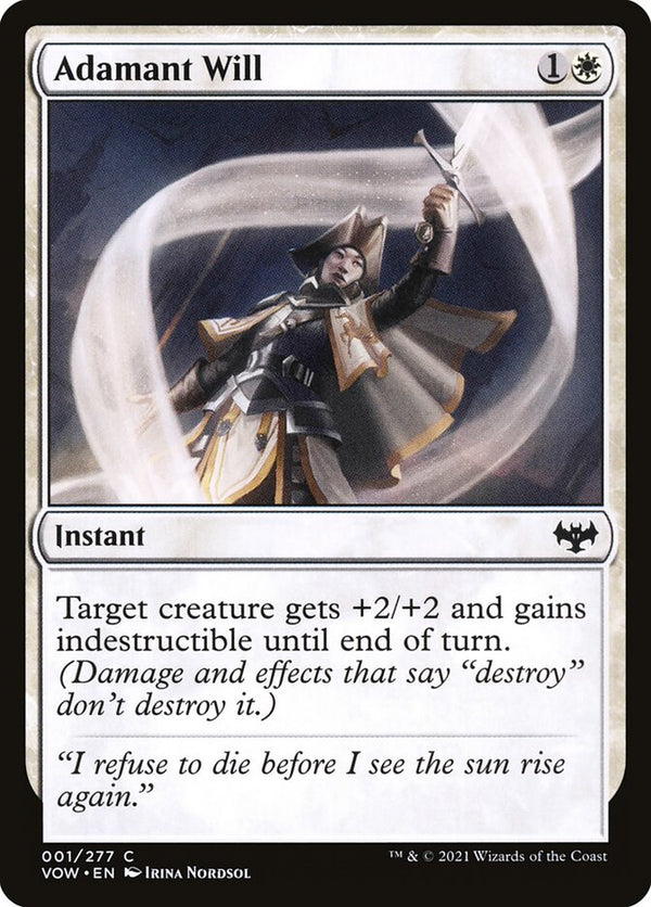 Adamant Will (VOW-C-FOIL)