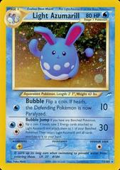 Light Azumarill -013/105 (N4) Holo Rare - Near Mint Unlimited Holofoil