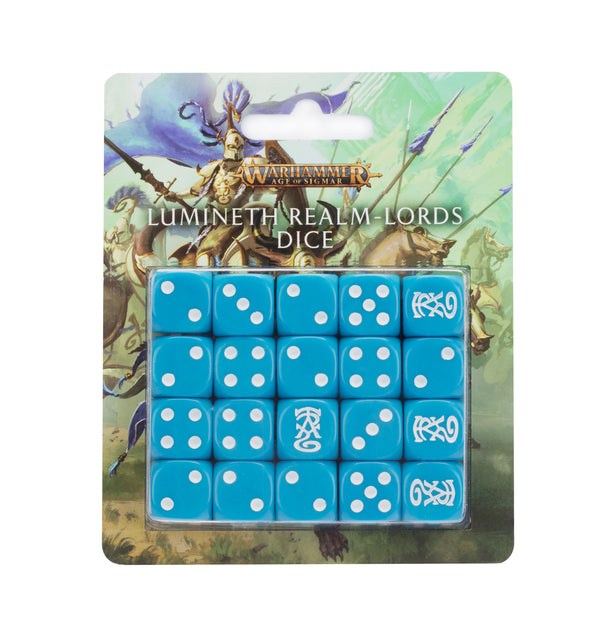 Citadel Hobby: Dice Set - Age of Sigmar: Order - Lumineth Realm-Lords (3rd)