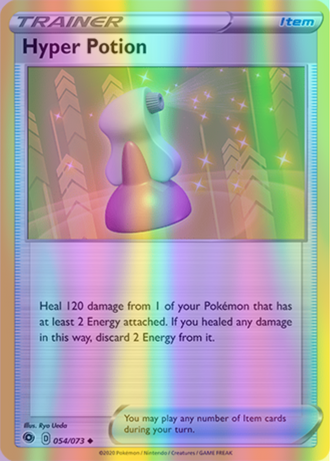 Hyper Potion - 54/73 (CHP) Uncommon - Near Mint Reverse Holofoil