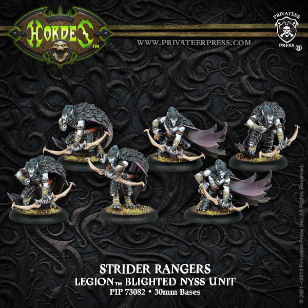 Hordes: Legion - Strider Blightblades / Rangers, Unit (6 Plastic)