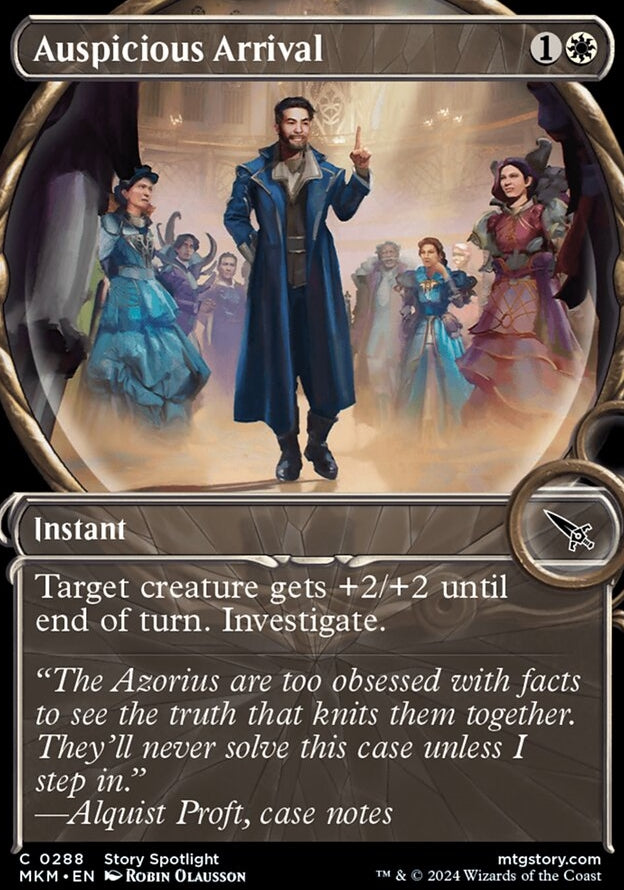 Auspicious Arrival [#0288 Magnified Showcase] (MKM-C-FOIL)
