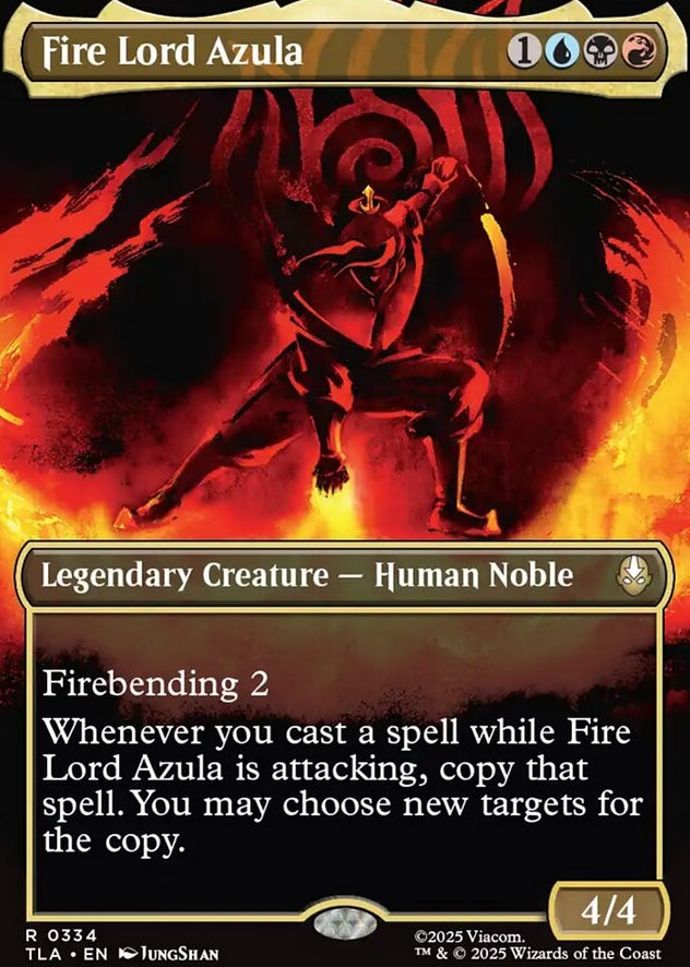 Fire Lord Azula [ #0334 Borderless ] (TLA-R)