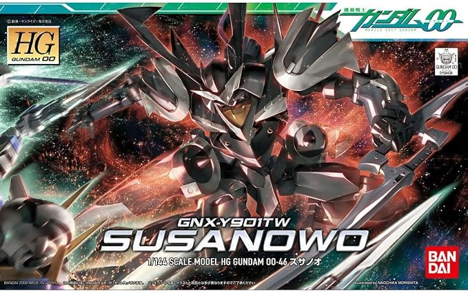 1/144 (HG): Mobile Suit Gundam 00 - #46 Susanowo