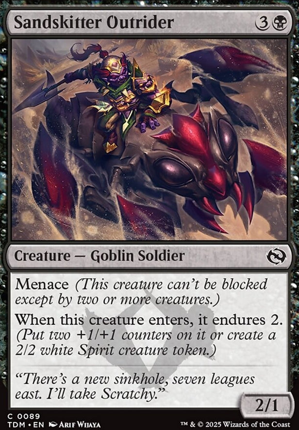 Sandskitter Outrider [ #0089 ] (TDM-C)