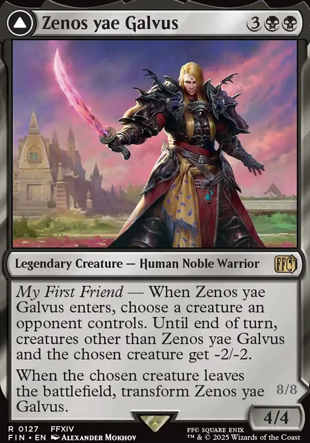 Zenos yae Galvus // Shinryu, Transcendent Rival [ #0127 ] (FIN-R)