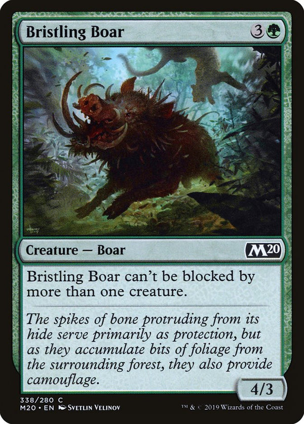 Bristling Boar (M20-C-FOIL)