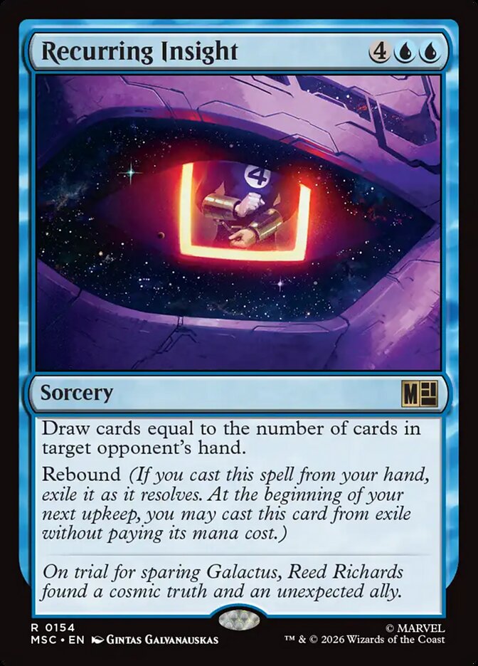 Recurring Insight [ #0154 Surge Foil ] (MSC-R)