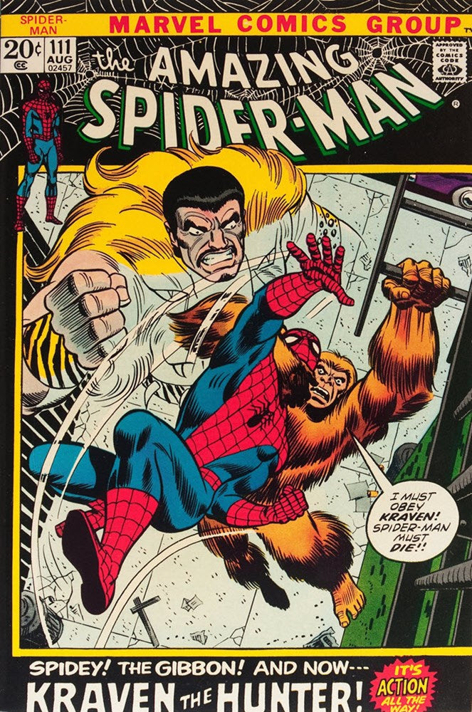 Amazing Spider-Man (1963 Series) #111 (8.0) Kraven the Hunter Appearance