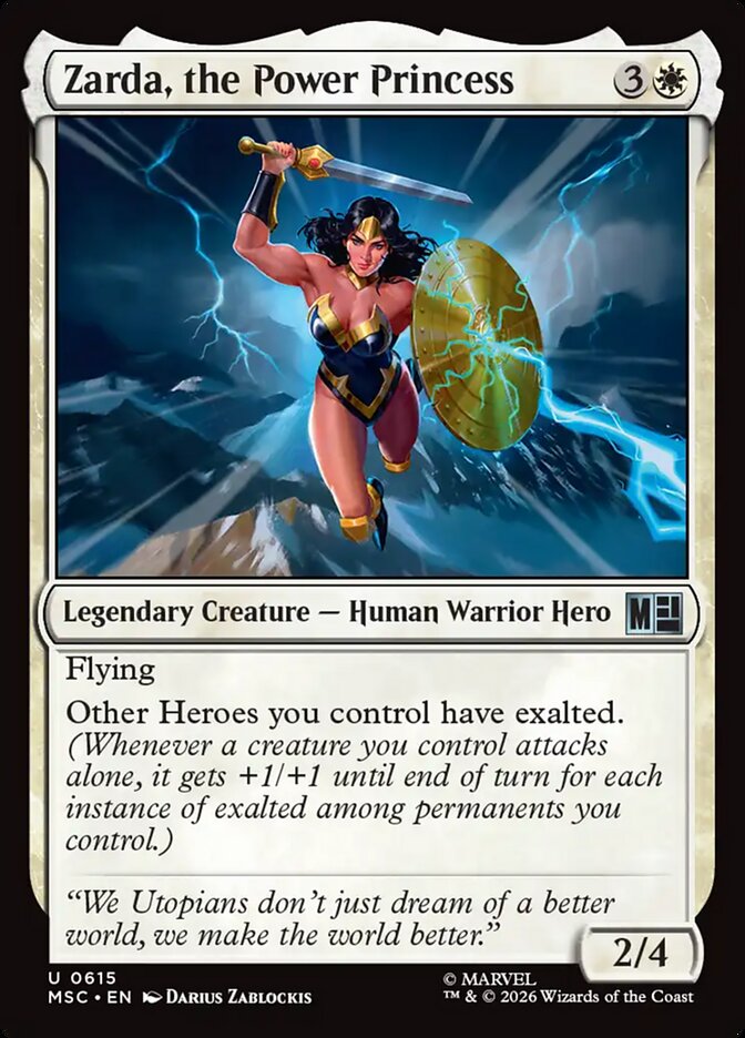 Zarda, the Power Princess [ #0615 ] (MSC-U)