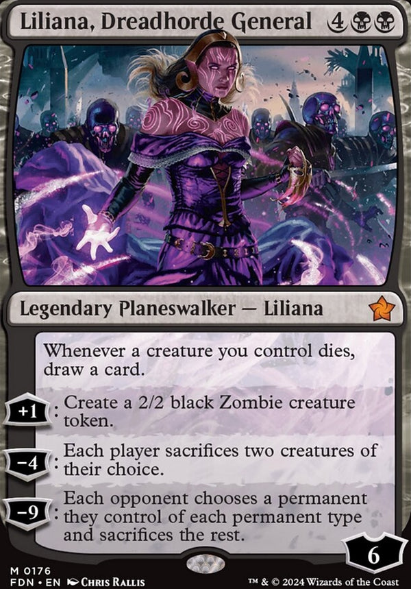 Liliana, Dreadhorde General [#0176] (FDN-M)