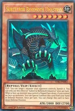 Subterror Behemoth Umastryx (TDIL-EN083) 1st Edition