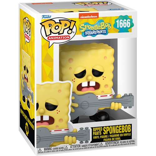 POP Figure: Spongebob #1666 - Ripped Pants SpongeBob 25th Anniversary