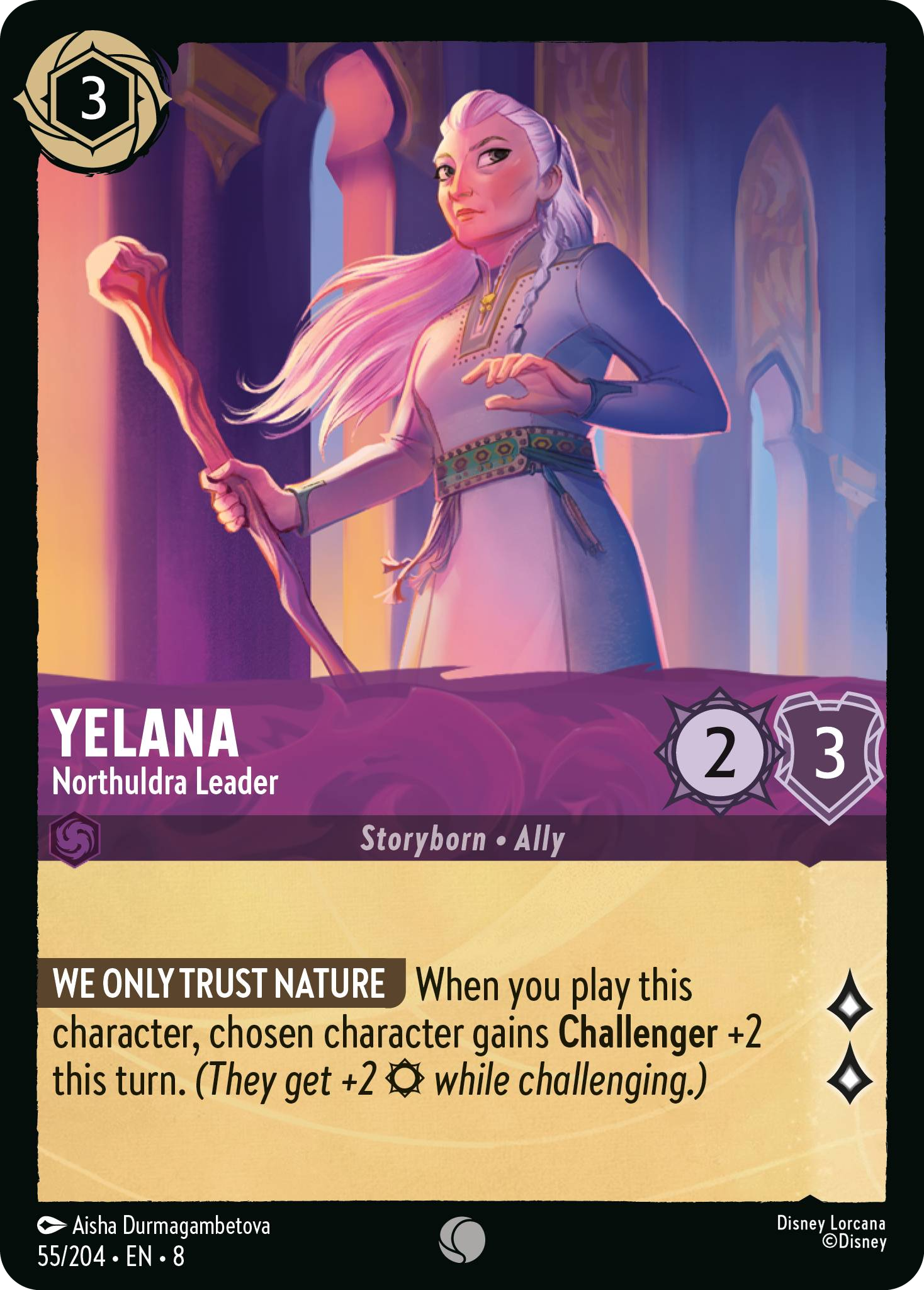 Yelana - Northuldra Leader (Reign of Jafar - 055/204 ) Common