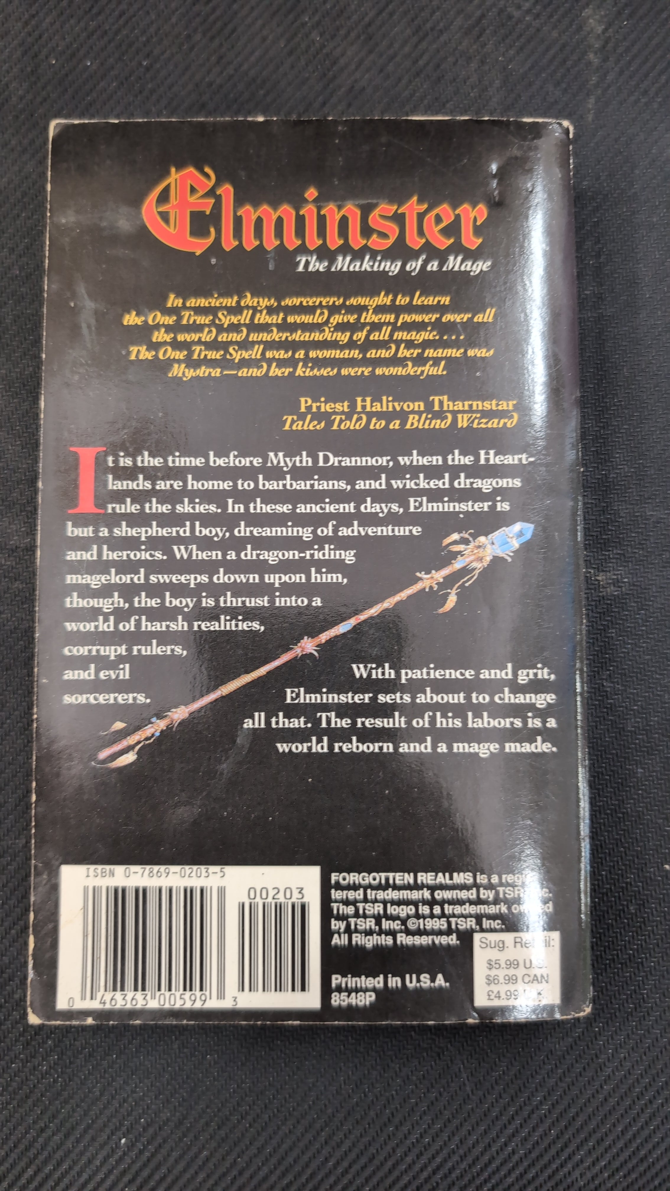 Forgotten Realms: Elminster - The Making of a Mage [ Paperback ] (USED)