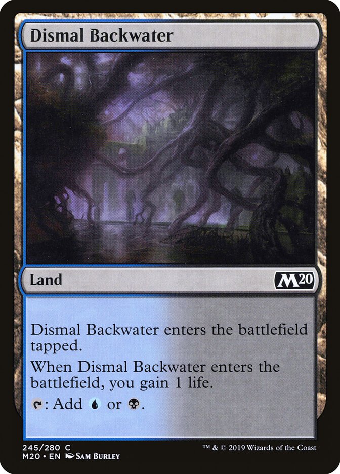 Dismal Backwater (M20-C-FOIL)