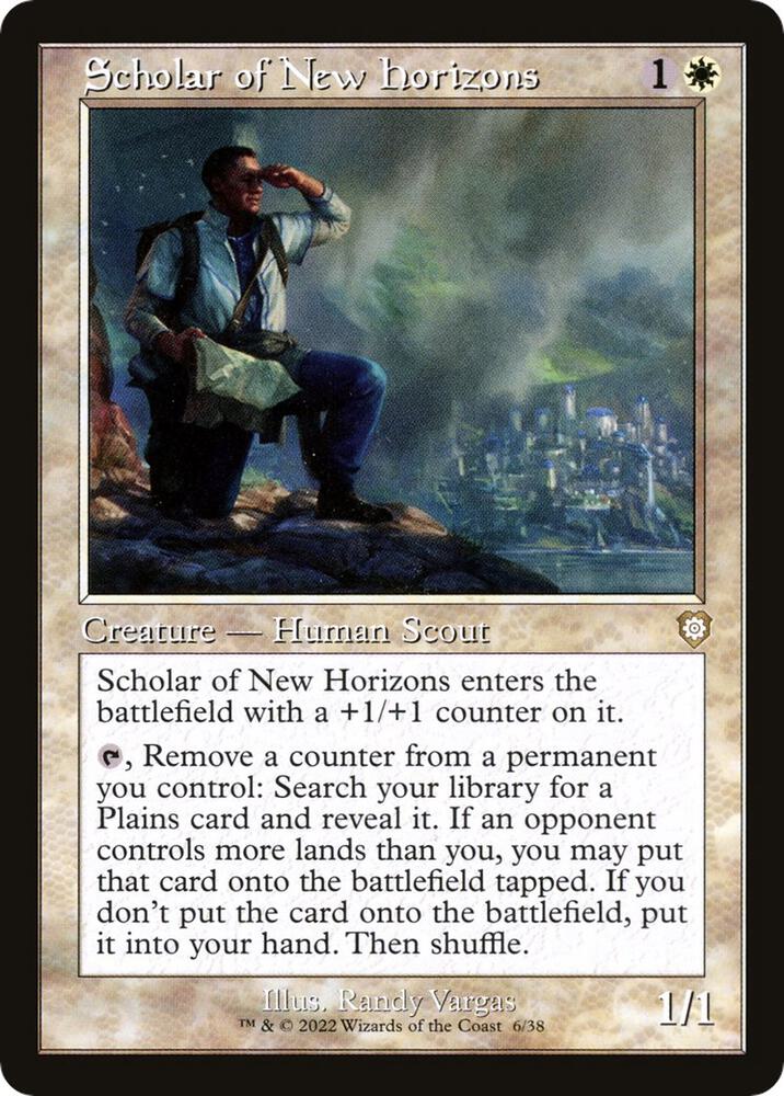 Scholar of New Horizons [Retro Frame] (BRC-R)