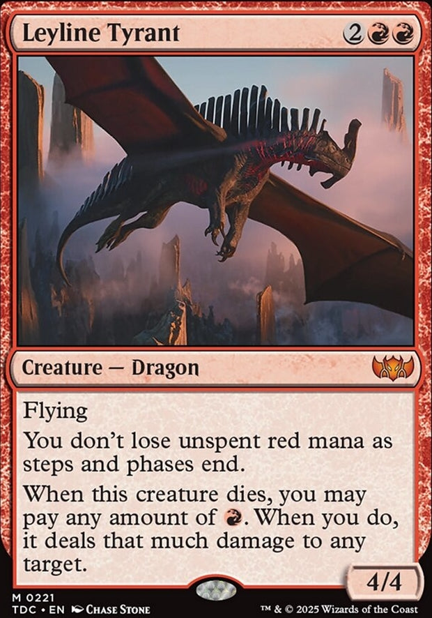 Leyline Tyrant [ #0221 ] (TDC-M)