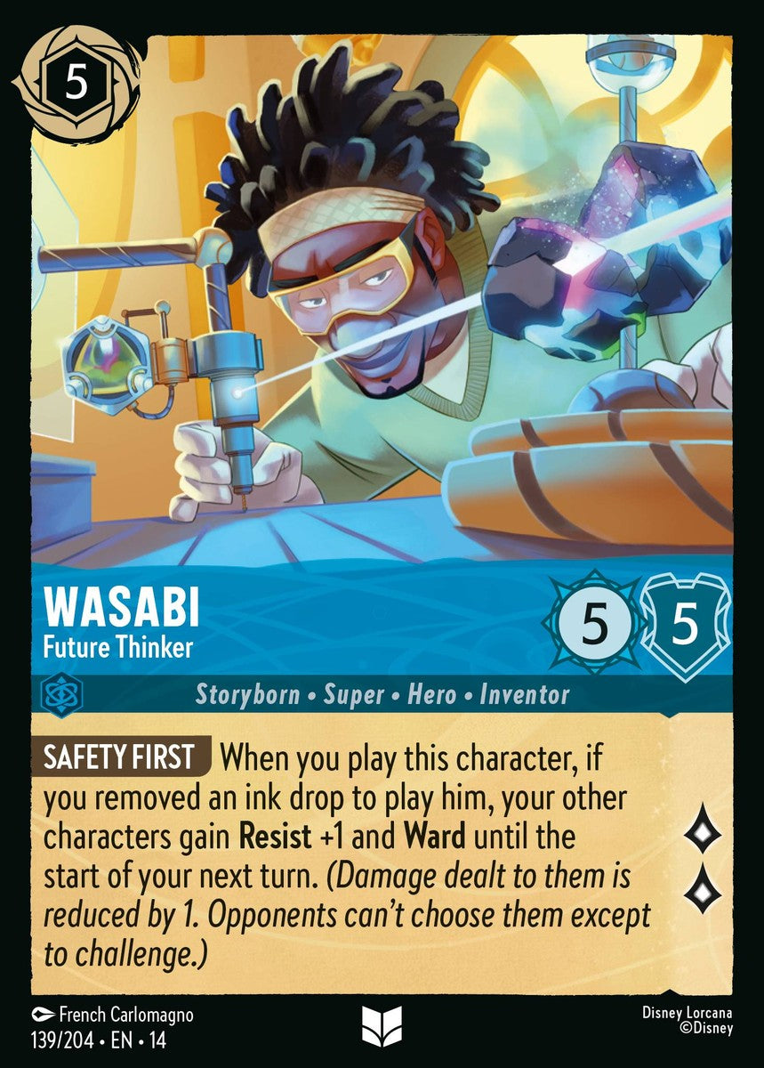 Wasabi - Future Thinker (139/204 - Hyperia City) Uncommon