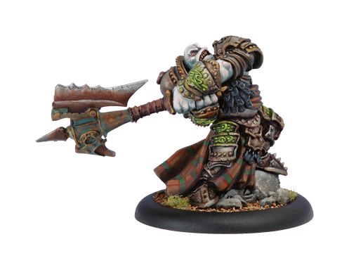 Hordes: Trollbloods - Madrak Ironhide, World Ender, Epic Warlock (Metal)