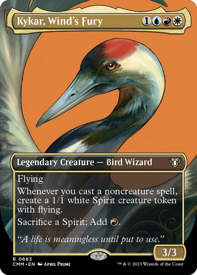 Kykar, Wind's Fury [#0683 Borderless Profile] (CMM-R)