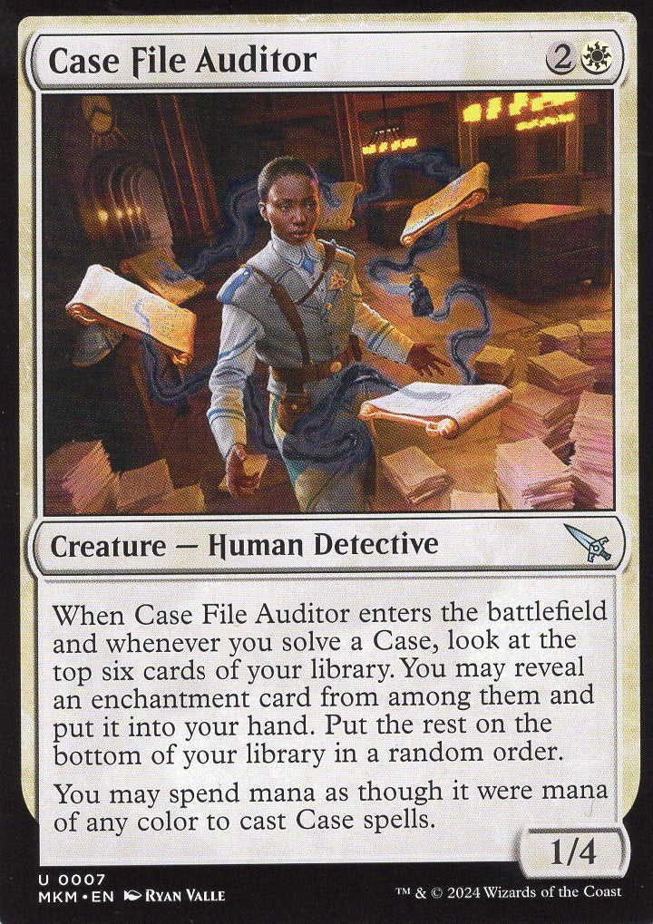 Case File Auditor [#0007-Black] (MKM-U)