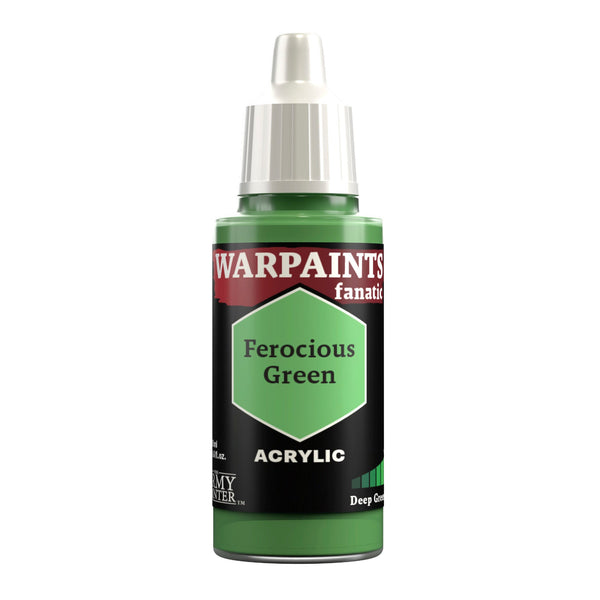 The Army Painter: Warpaints Fanatic - Ferocious Green (18ml/0.6oz)