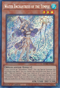 Water Enchantress of the Temple (BLMR-EN065) Secret Rare - Near Mint 1st Edition