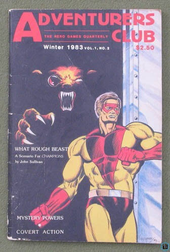 Hero System: Adventurers Club Quarterly Vol 1 Issues #1-13 (USED) Bundle