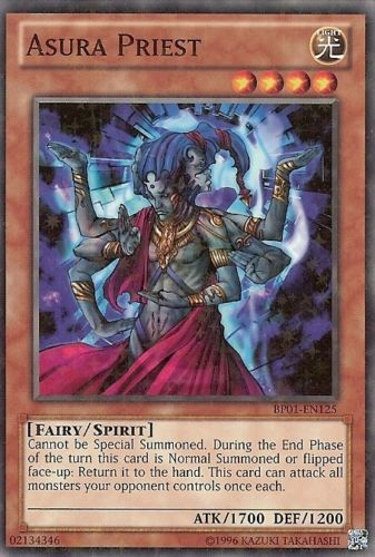 Asura Priest (Starfoil) (BP01-EN125) Starfoil Rare - Near Mint Unlimited