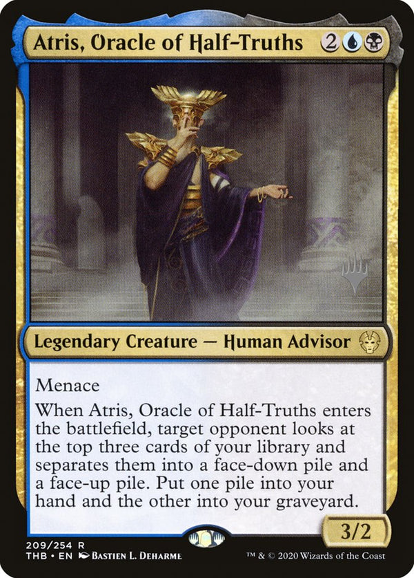 Atris, Oracle of Half-Truths (THB-R-PP-FOIL)