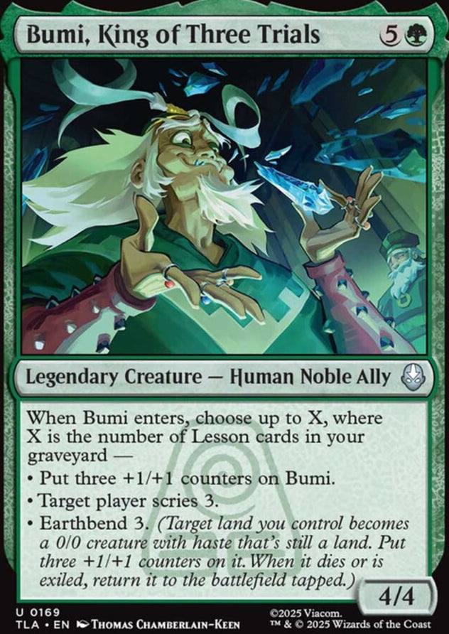 Bumi, King of Three Trials [ #0169 ] (TLA-U)