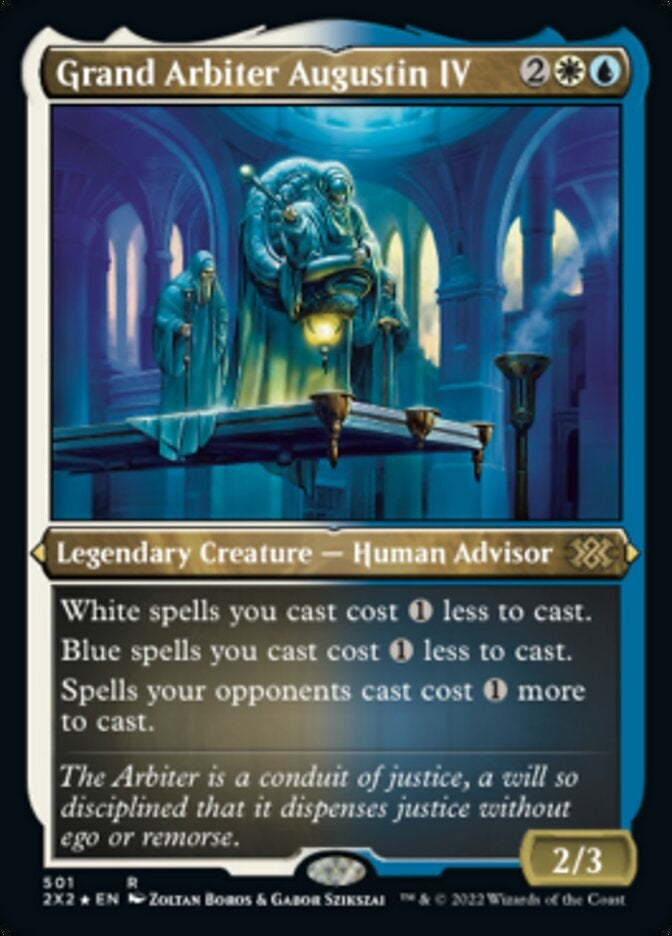 Grand Arbiter Augustin IV [#501 Etched Foil] (2X2-R)