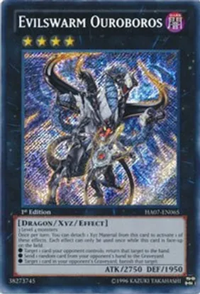 Evilswarm Ouroboros (HA07-EN065) Secret Rare